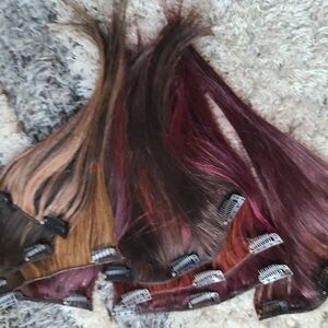 🆕️ 8 pc 10 & 12 inches Great For Highlights 🌾 Instant Results 👌 100%Real Hair